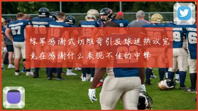 绿军感谢武切维奇引发球迷热议究竟在感谢什么表现不佳的中锋